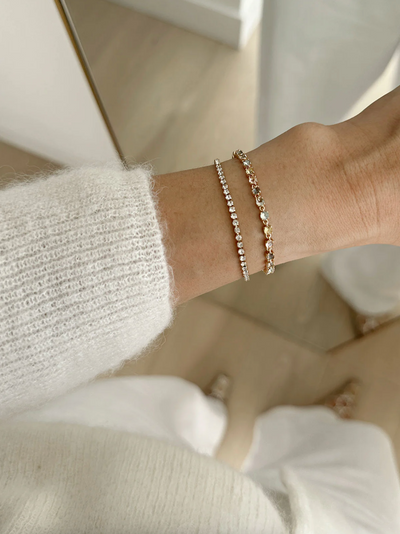 Aura Tennis Bracelet - The Cross Decor & Design