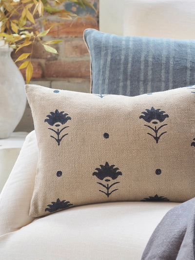 Pari Indigo Pillow | 14x20