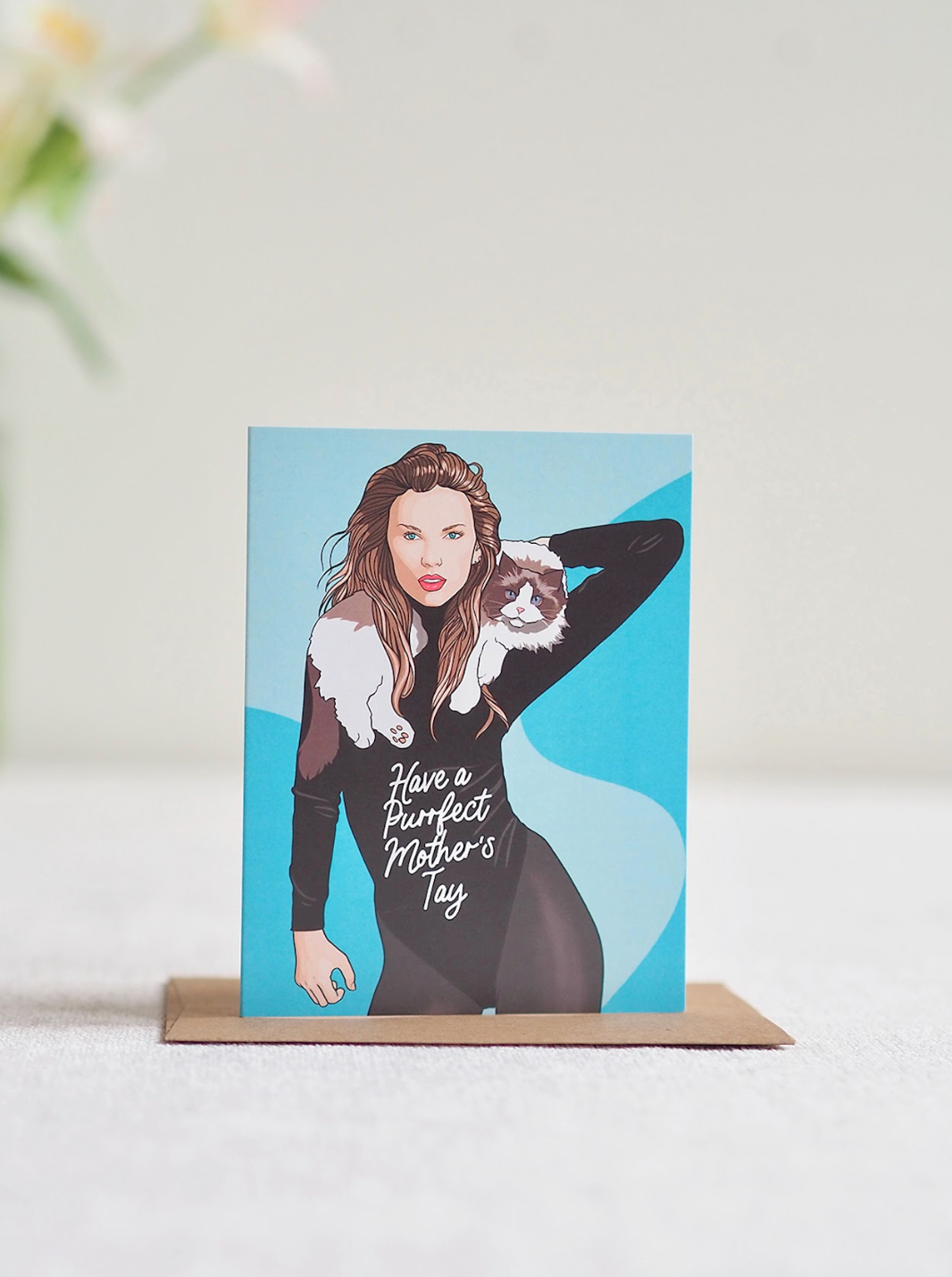 Purrfect Mothers Tay Taylor Swift Card - The Cross Decor & Design
