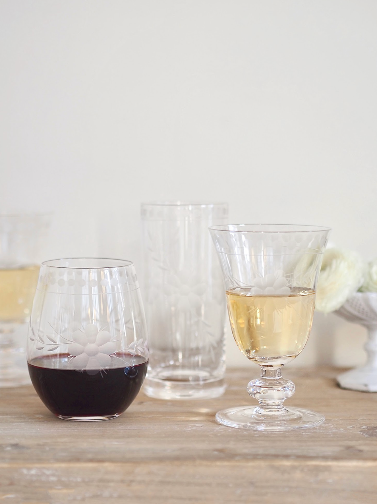Belle Fleur Goblet - The Cross Decor & Design