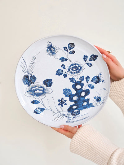 Astier De Villatte | Peony Chrysanthemum Bristol Platter - The Cross Decor & Design
