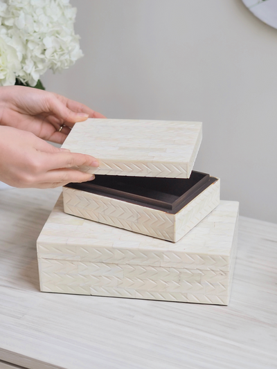 Dasha Bone Box - The Cross Decor & Design