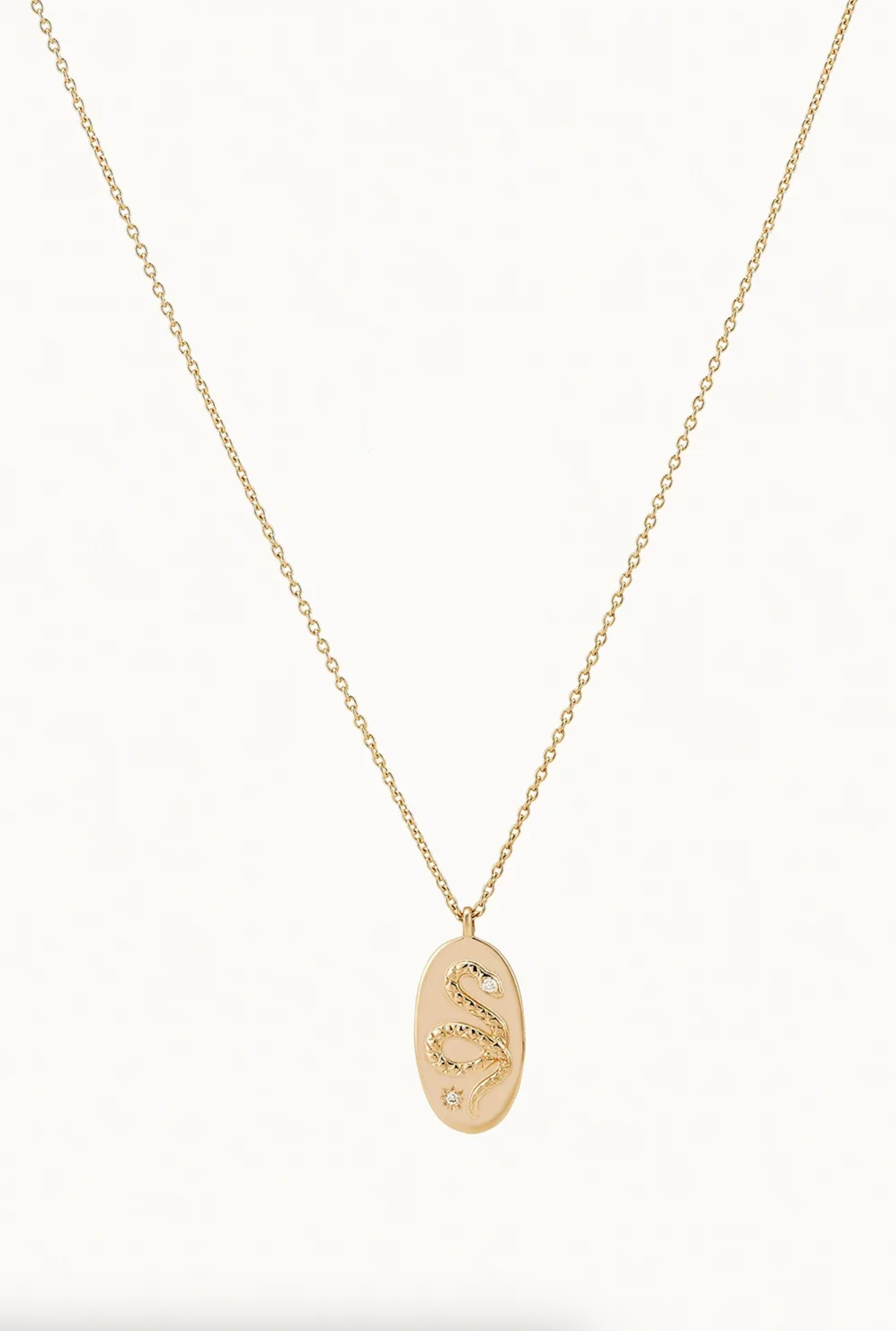 Serpent Revival Diamond Necklace - The Cross Decor & Design