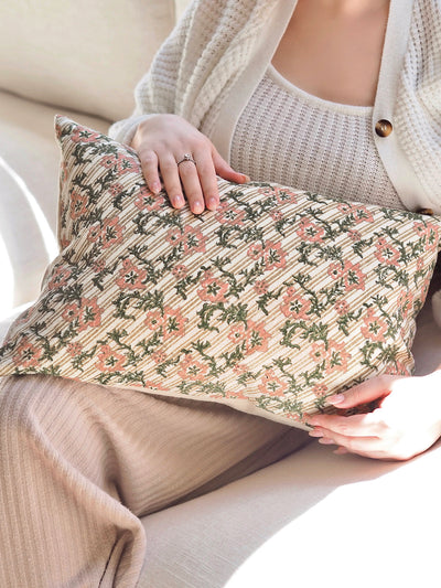 Taormina Olive Pillow | 14x20