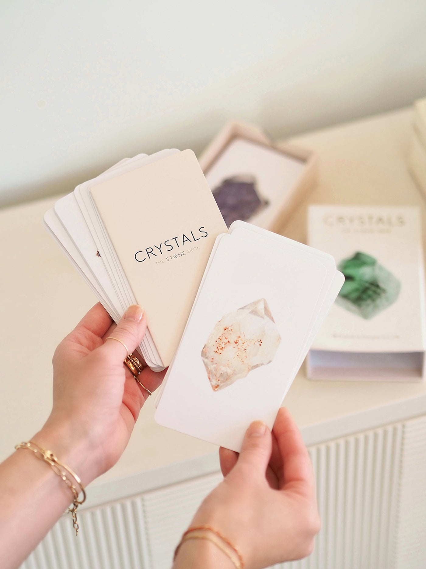 Crystals: The Stone Deck Book - The Cross Decor & Design
