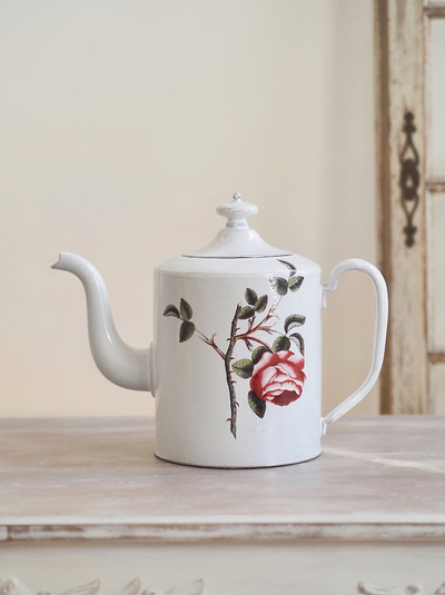 Rosa Centilolia JD Benoit Teapot - The Cross Decor & Design