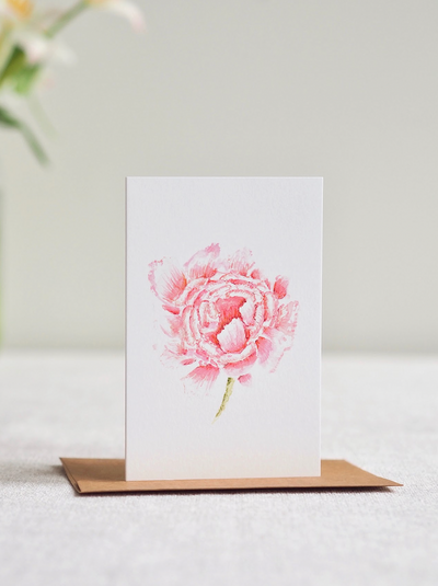 Peony Card - The Cross Decor & Design