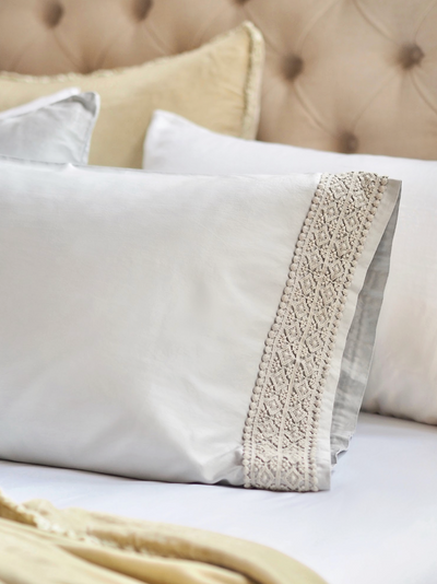 Bria Cloud Novola Lace Bedding - The Cross Decor & Design