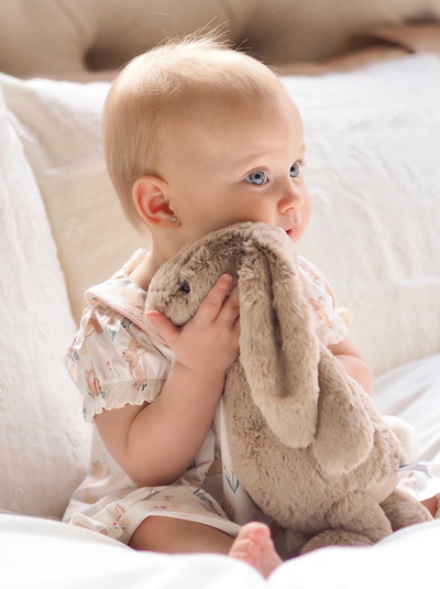 Bashful Beige Bunny | Medium - The Cross Decor & Design