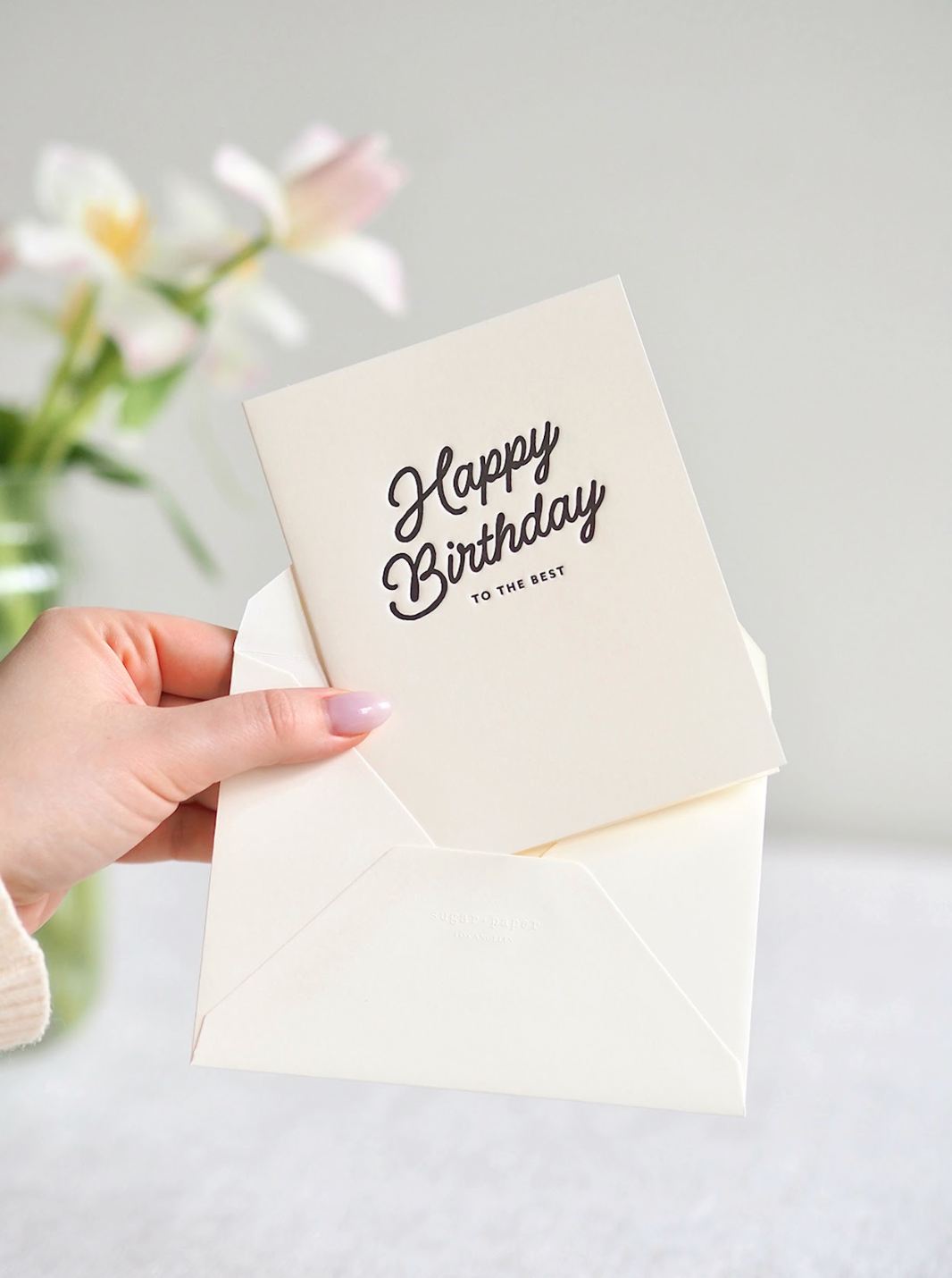 Happy Birthday to the Best Card - The Cross Decor & Design