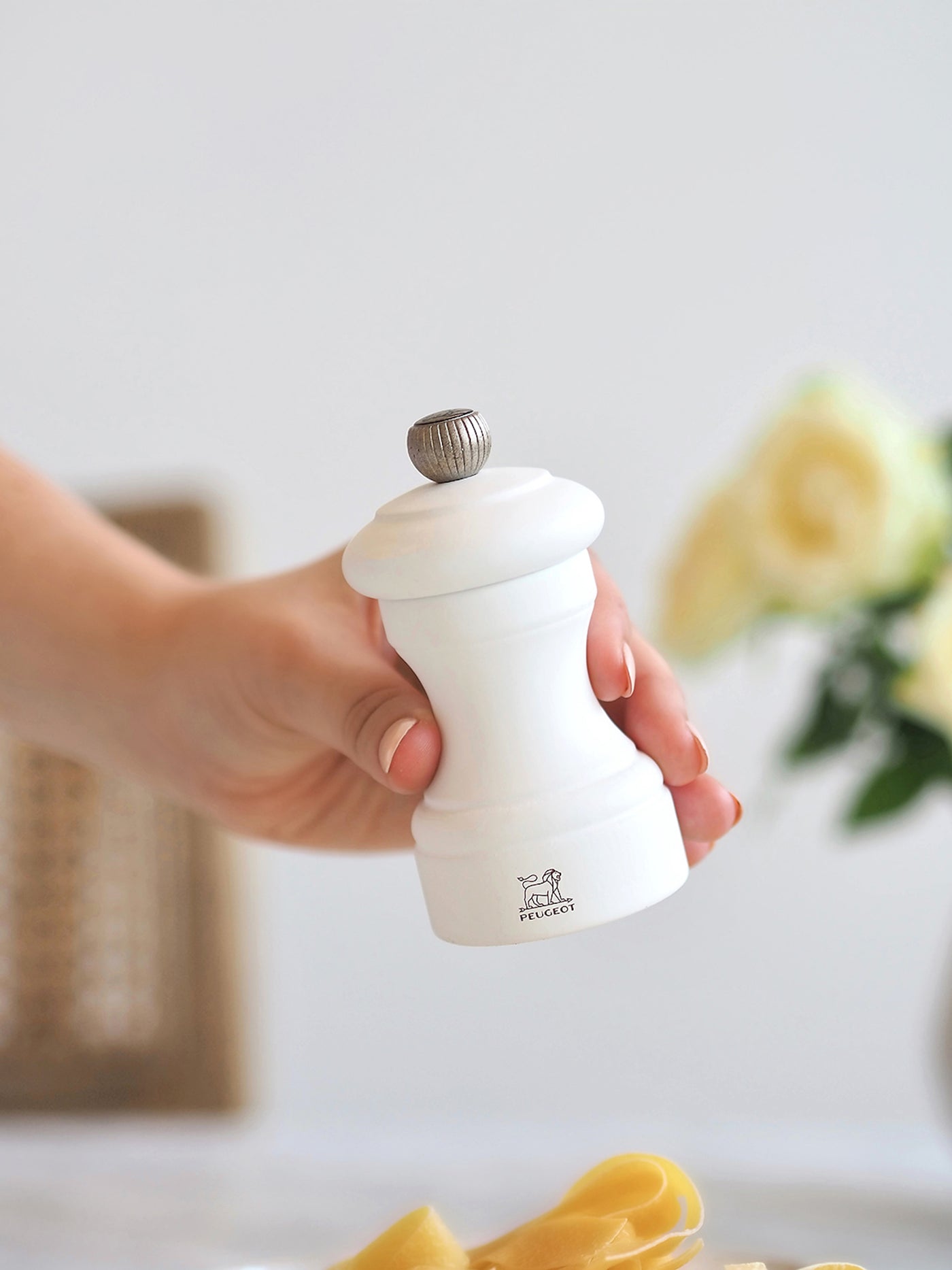 Bistro White Salt and Pepper Mills - The Cross Decor & Design