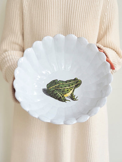 Astier De Villate | Frog Salad Bowl - The Cross Decor & Design