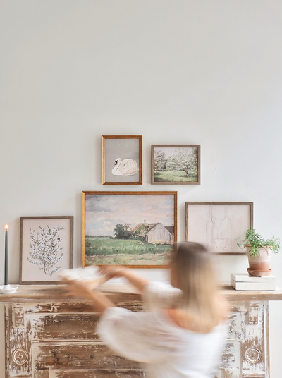 Botanical Manuka Framed Canvas Print | 11x14 - The Cross Decor & Design