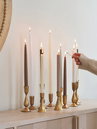 Twilight Pine Grove Taper Candle 10"