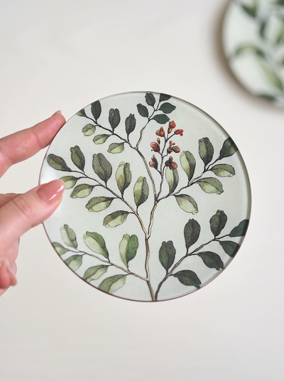 Indigofera Coluteoides Plate - The Cross Decor & Design