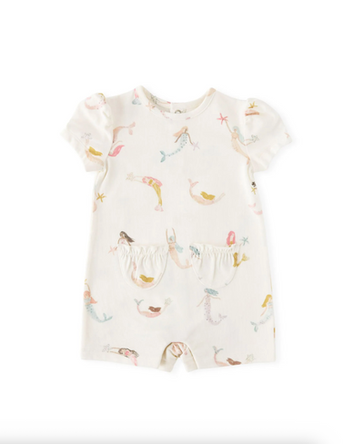 Mermaid Melody Puff Romper - The Cross Decor & Design