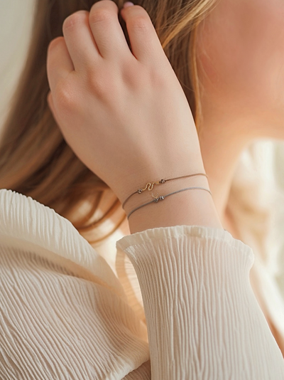 Crescent Cord Bracelet - The Cross Decor & Design