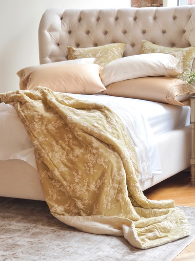 Lynette Parchment Bedding - The Cross Decor & Design