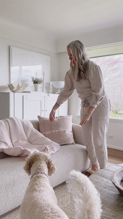 Cozy Chic Pink Throw
