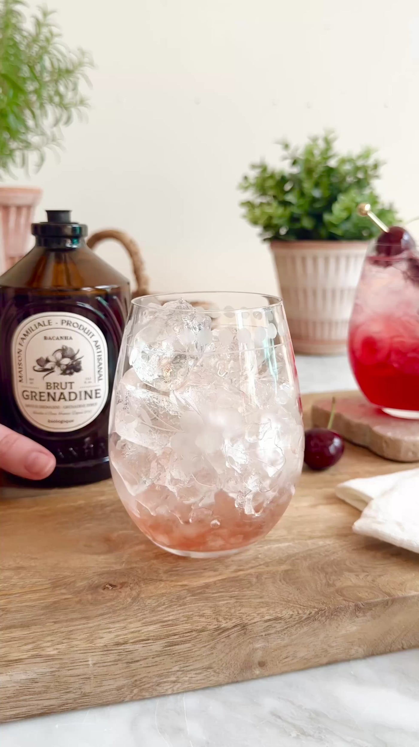 Raw Grenadine Organic Syrup