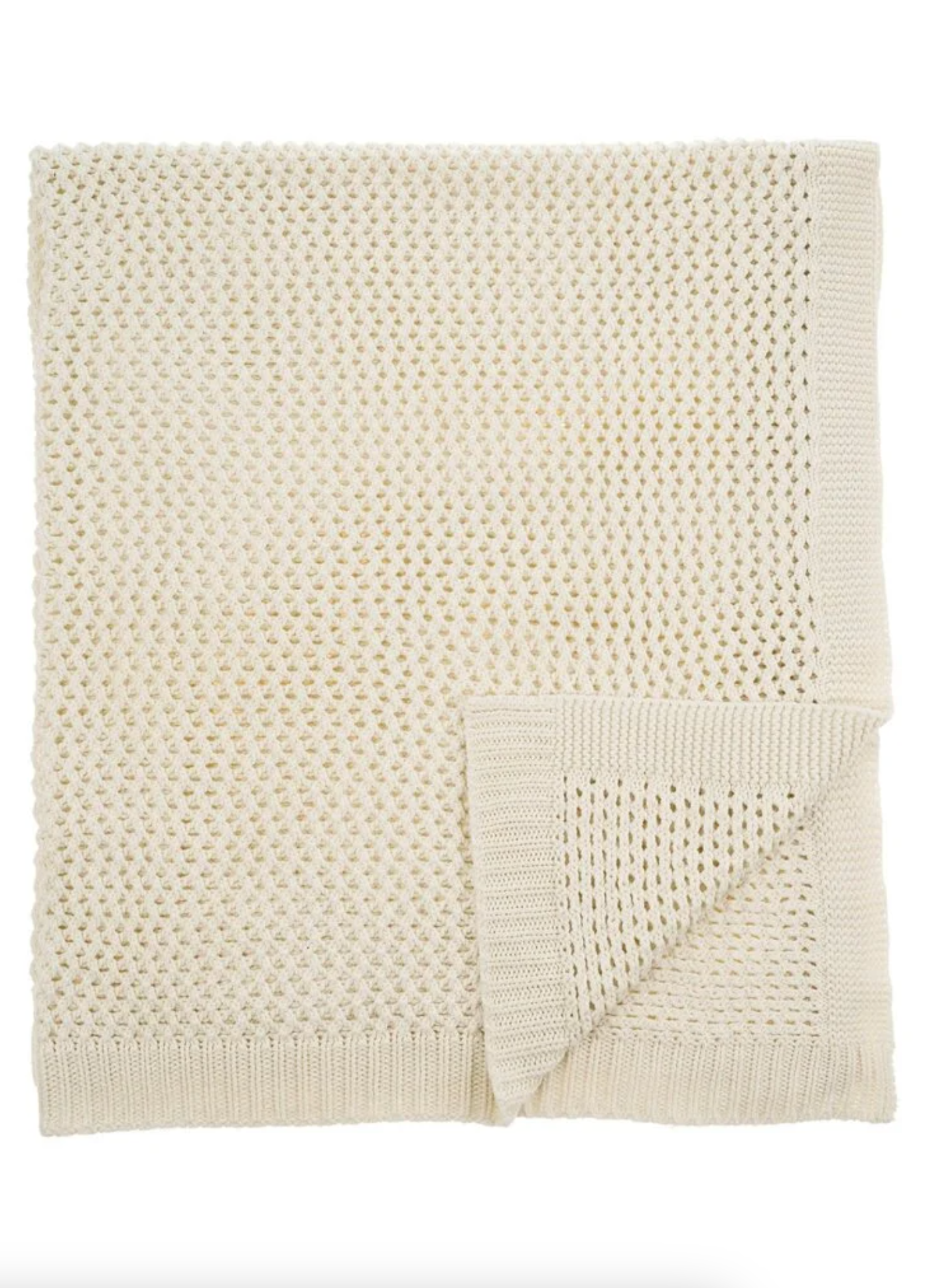 Ivory Chunky Knit Throw - The Cross Decor & Design