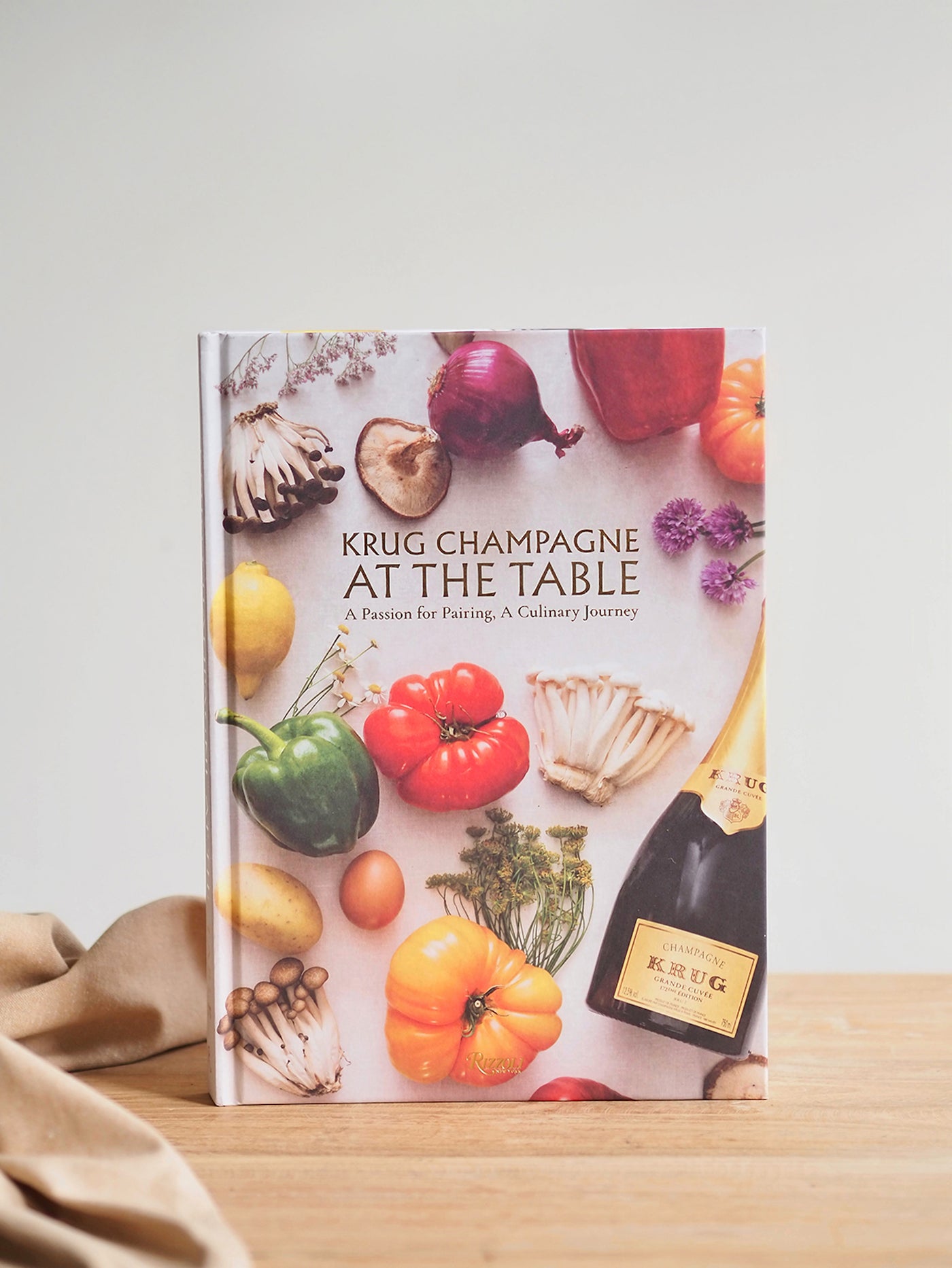 Krug Champagne at the Table Book - The Cross Decor & Design