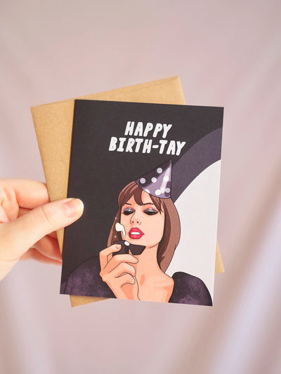 Happy Birth-Tay Taylor Swift Card - The Cross Decor & Design