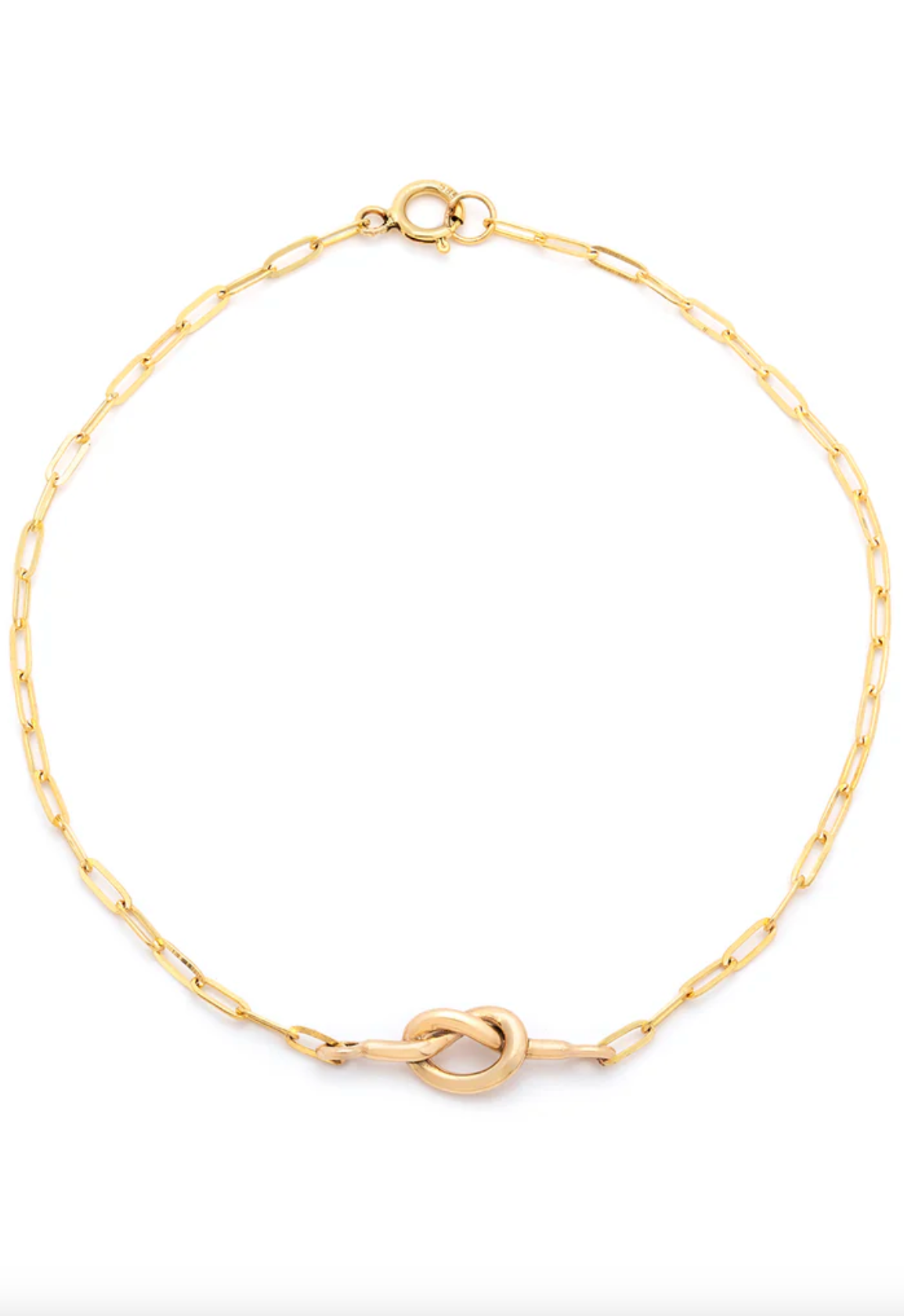 Love Me Knot Bracelet | 10K Gold - The Cross Decor & Design