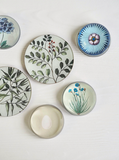 Indigofera Longifolia Plate - The Cross Decor & Design