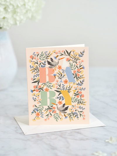 Mayfair Baby Card - The Cross Decor & Design