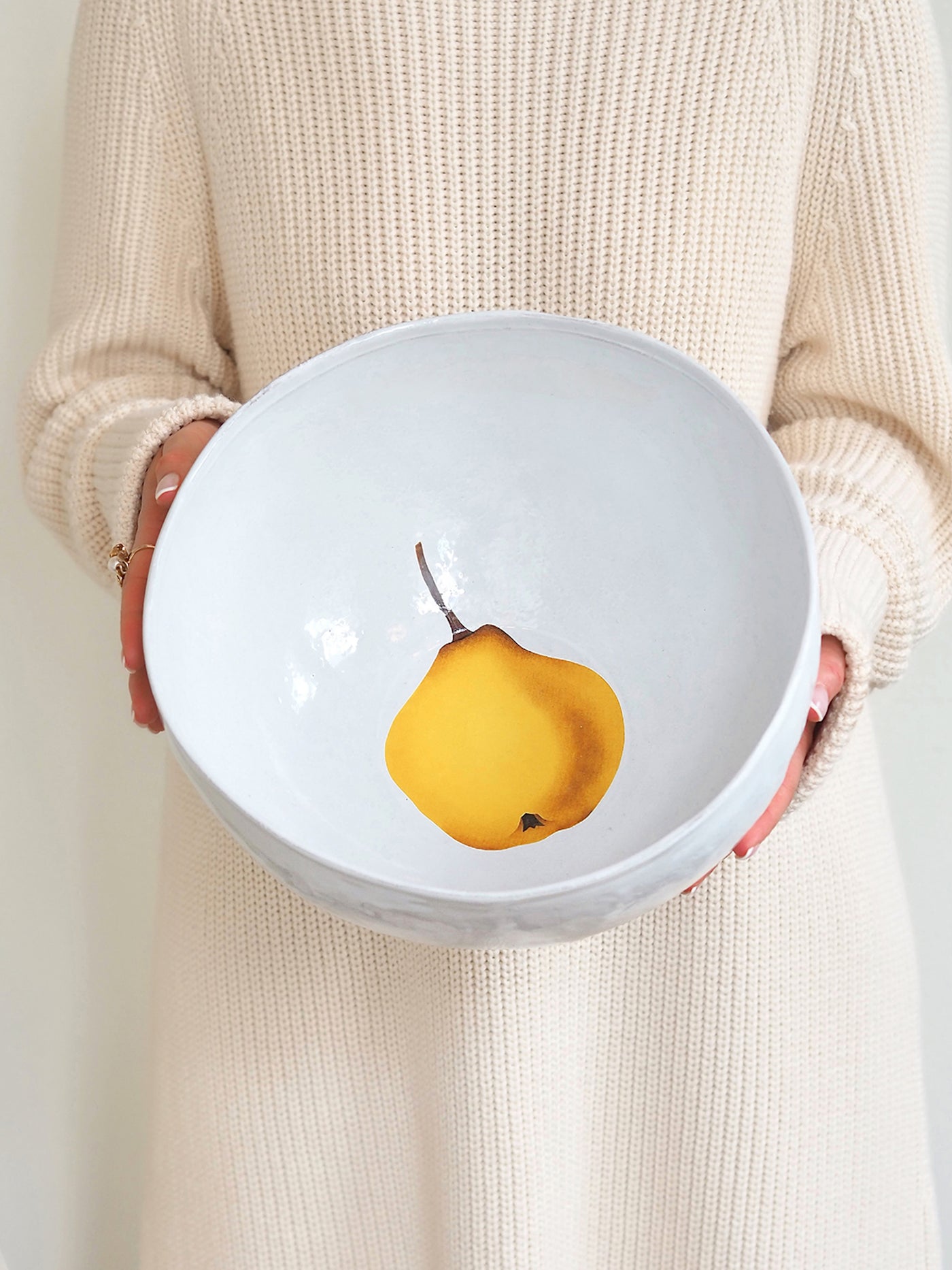 Astier De Villate | Champion Quince Salad Bowl - The Cross Decor & Design