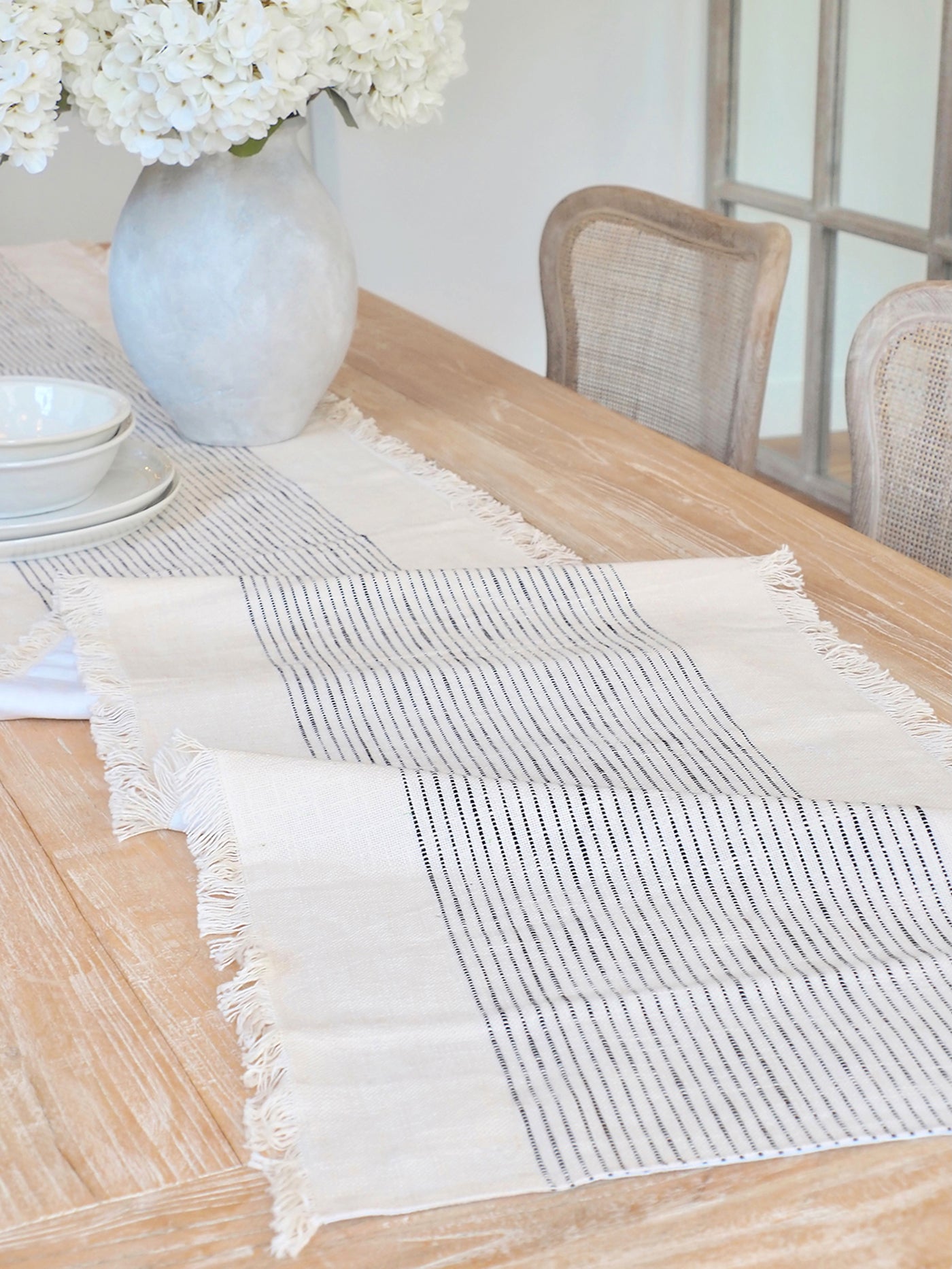 Mara Ivory Table Runner - The Cross Decor & Design