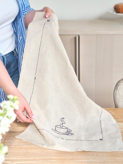Coffee Cup Tea Towel - The Cross Decor & Design
