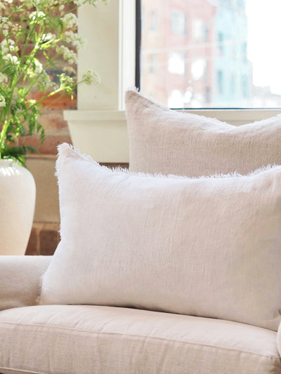 Lina Ivory Pillow | 16x24