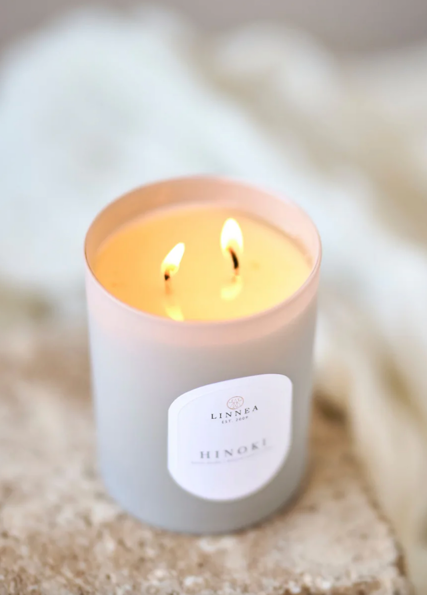 Hinoki 2 Wick Candle - The Cross Decor & Design