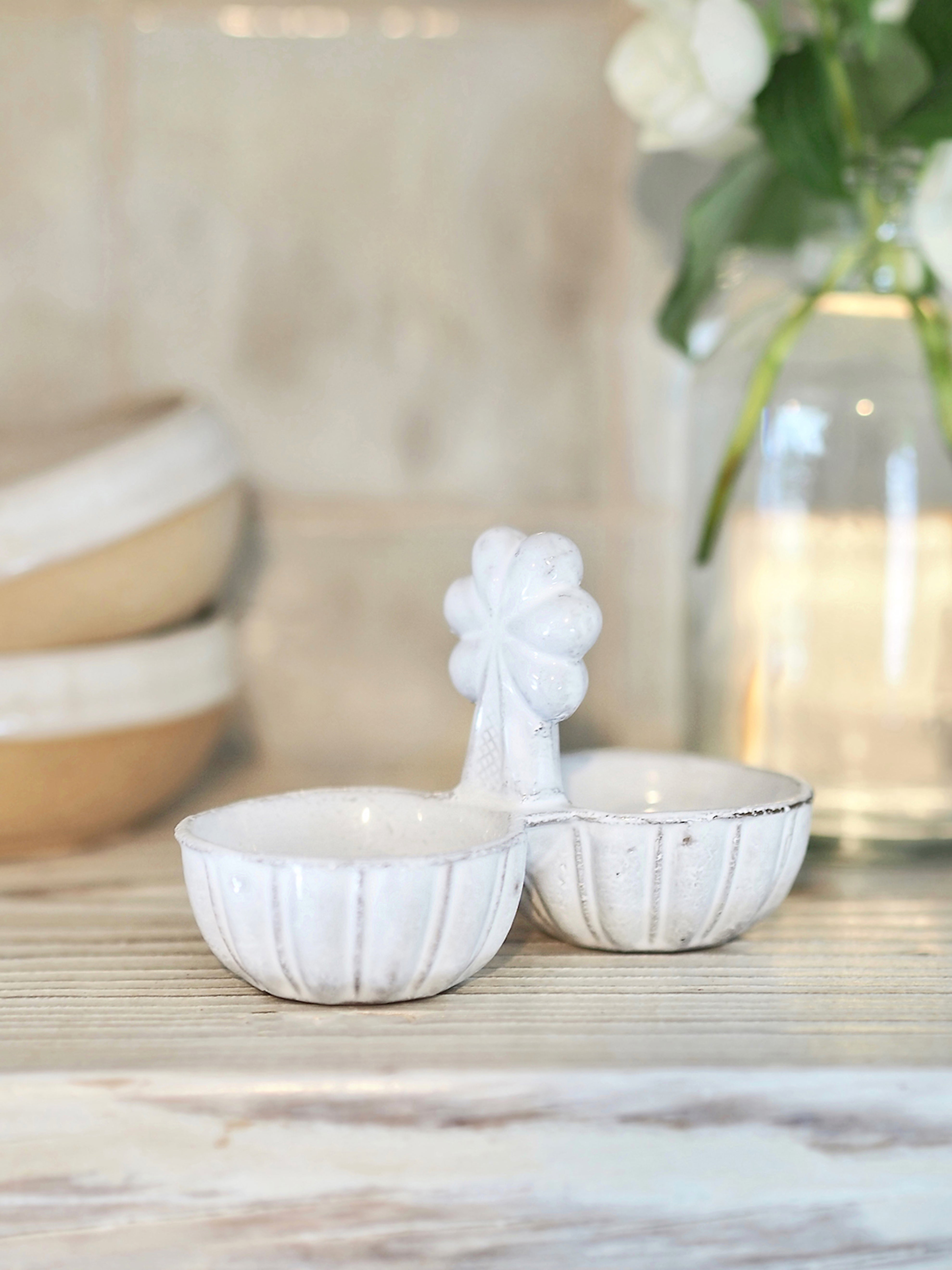 信頼も高い The | Cellar Pepper & Salt Clover Cross Design & Decor 小物入れ