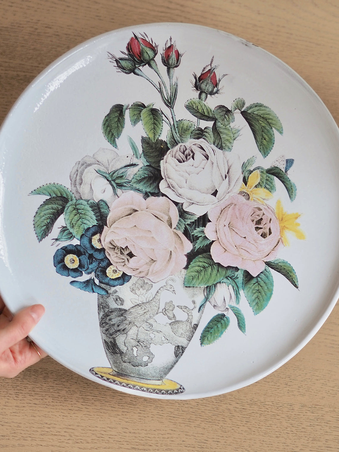 Bouquet Dinner Plate - The Cross Decor & Design