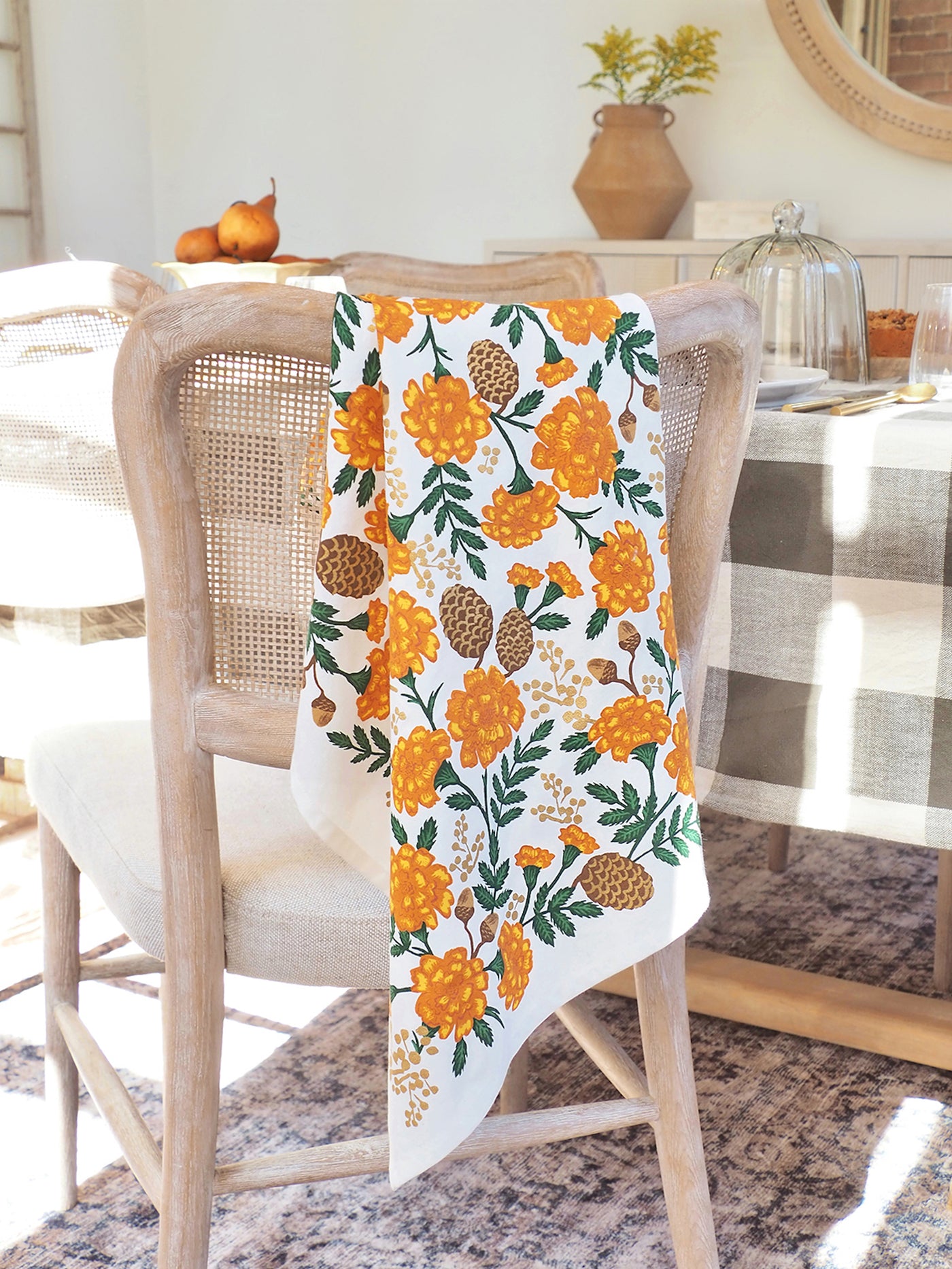 Grateful Harvest Tea Towel - The Cross Decor & Design