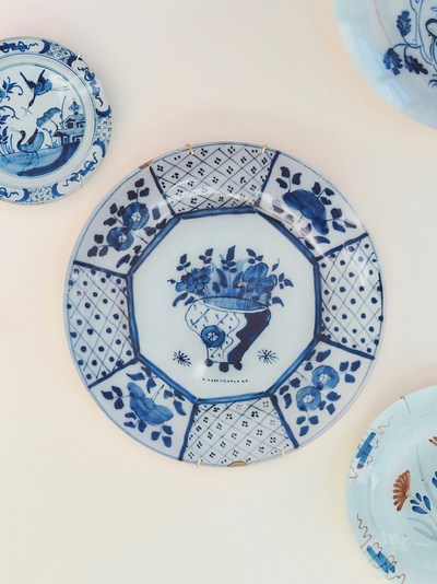 Delft #1 Plate | Weathered