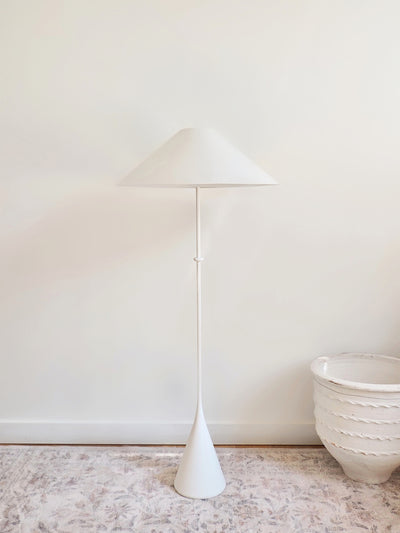 Zealous White Floor Lamp - The Cross Decor & Design