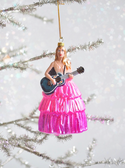 Taylor Swift w/ Guitar Ornament - The Cross Decor & Design