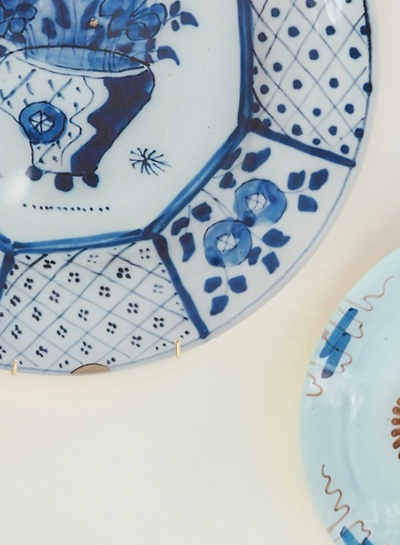 Delft #1 Plate | Weathered