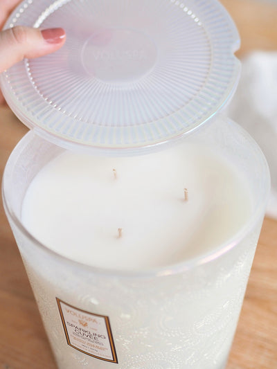 Sparkling Cuvée 3 Wick Hearth Candle - The Cross Decor & Design