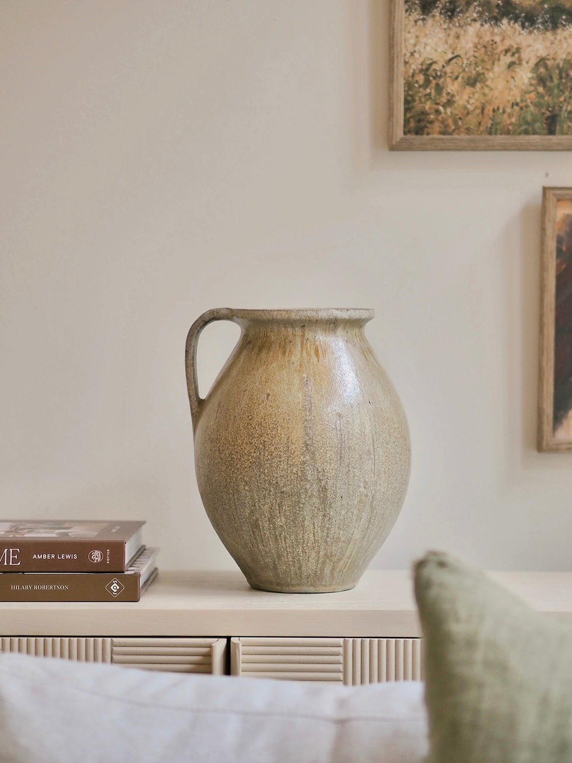 Harper Lichen Pitcher Vase