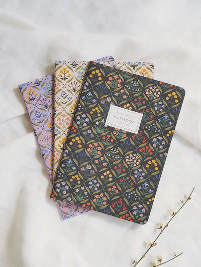 Estee Notebooks Assorted Set of 3