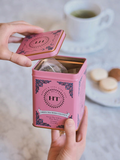 Green Tea with Coconut Tea Tin