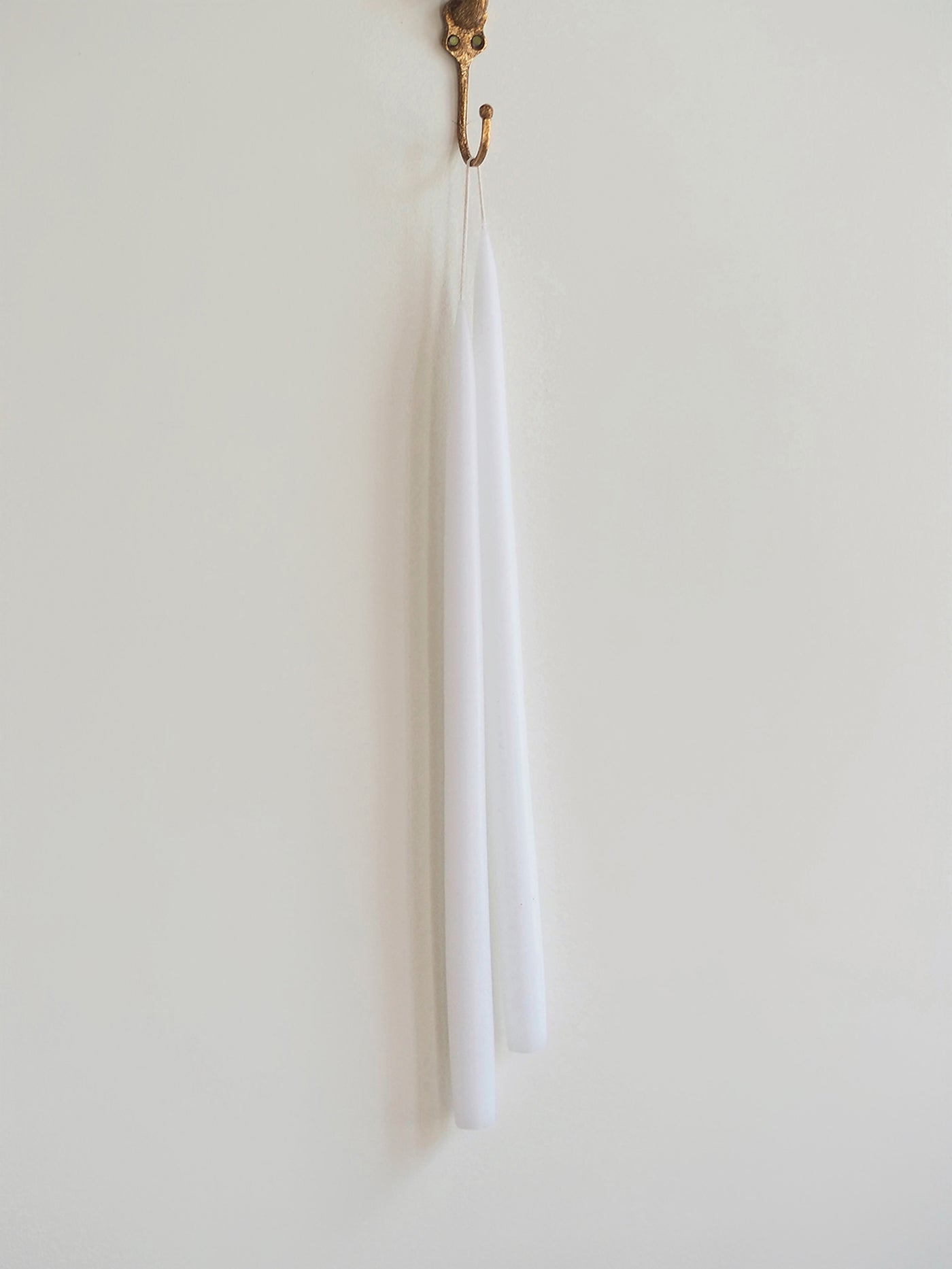 Twilight White Taper Candle Set
