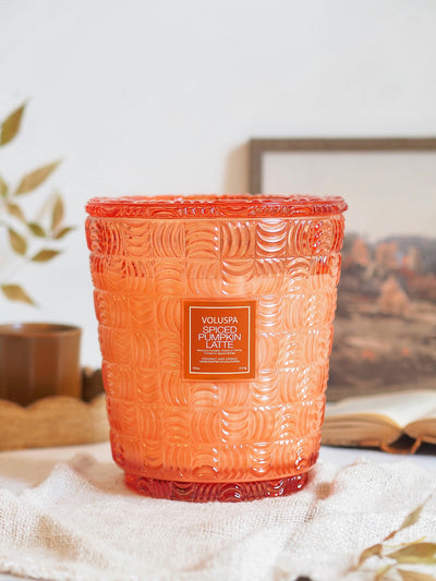 Spiced Pumpkin Latte Candle 5 Wick Hearth