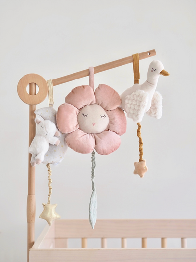 Little Lamb & Moon Musical Mobile