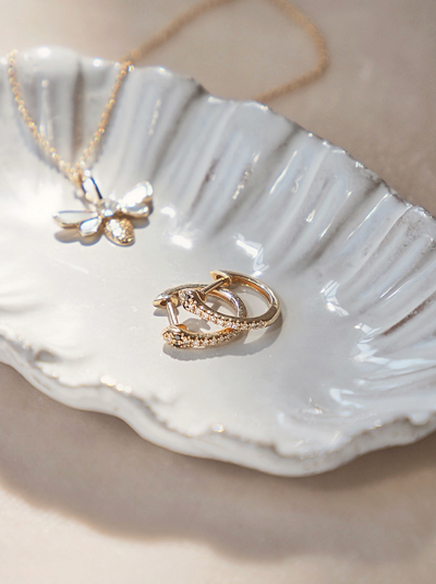 Snake Huggies | 14K Gold - The Cross Decor & Design